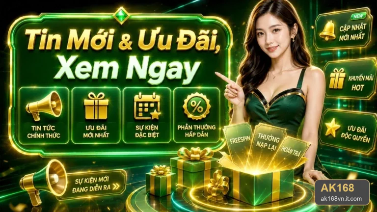 Khuyến Mãi AK168: Lưu Điều Khoản Và Lịch Sử Trao Đổi Trước Khi Tham Gia – ak168vn.it.com
