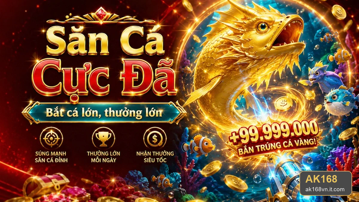 Bắn Cá Săn Thưởng AK168 Trên Di Động: Đánh Giá Tốc Độ, Hiển Thị Và Khả Năng Đọc Thông Tin – ak168vn.it.com