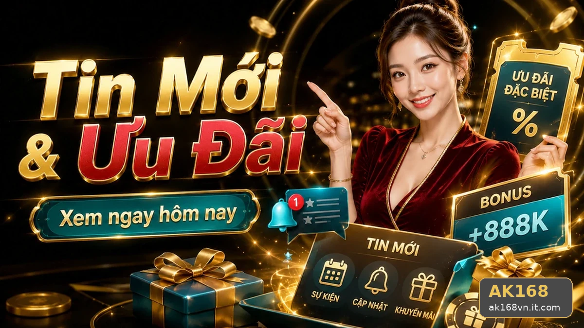 Đọc Chi Tiết Giao Diện Khuyến Mãi AK168 Tại ak168vn.it.com: Góc Kiểm Chứng Theo Tên Miền Và Nhắc Nhở Đọc Kỹ Điều Kiện Doanh Thu Trước Khi Nhận Ưu Đãi