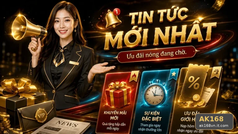 AK168: Đọc Chi Tiết Giao Diện Tin Mới, Ưu Đãi Và Điều Kiện Khuyến Mãi – Góc Kiểm Chứng Theo Tên Miền ak168vn.it.com Qua Cấu Trúc Mục Tiêu-Chỉ Số-Giới Hạn-Rà Soát