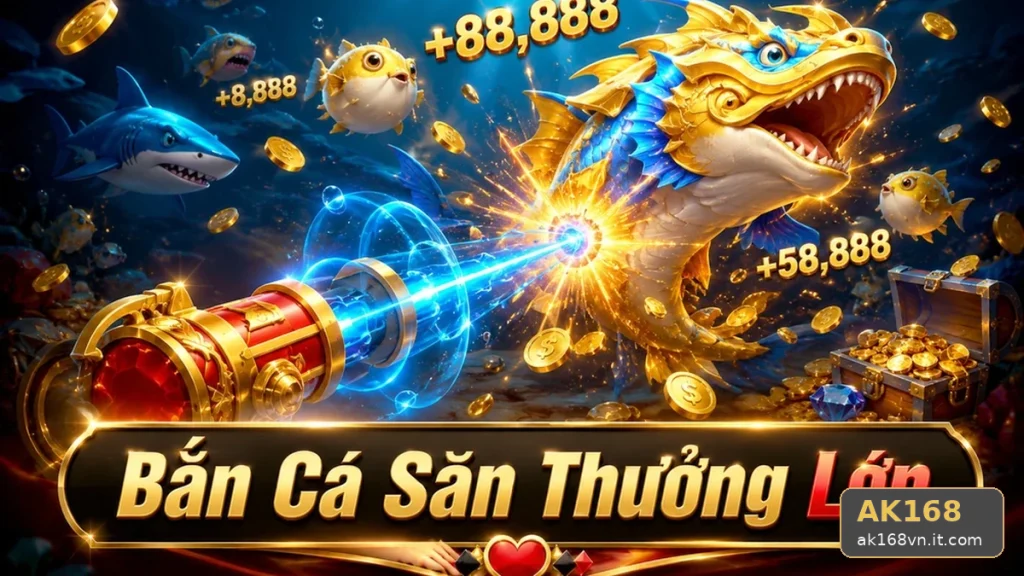 Bắn Cá Săn Thưởng AK168: Đọc Chi Tiết Giao Diện Nhận Diện Biểu Tượng Và Vòng Thưởng – Góc Kiểm Chứng Theo Tên Miền ak168vn.it.com